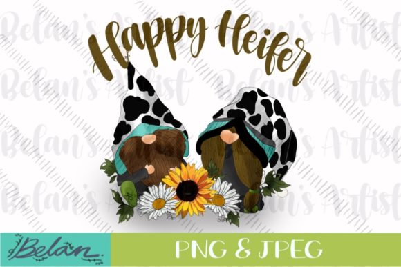 Download Happy Heifer PNG Sublimation - Sublimation Collection