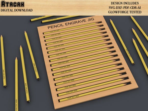 Download Personalized Pencil Laser Jig Templates - Templates Collection