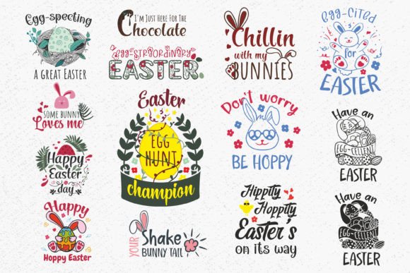 Download Easter Day Quotes Bundle SVG - Easter day quotes Collection