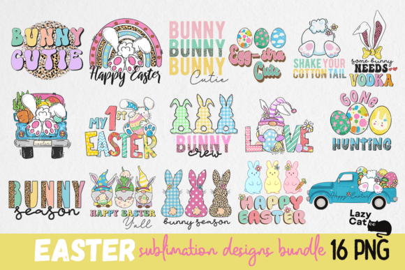 Download Easter Sublimation Designs Bundle - Sublimation Collection