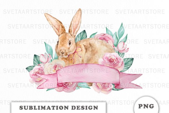 Download Easter Bunny Sublimation Design Png - Sublimation Collection