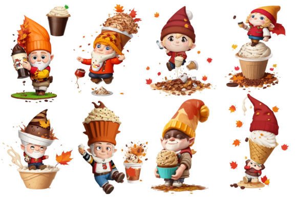 Download Fall Gnome Coffee Sublimation - Sublimation Collection