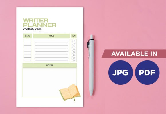Download Writer Planner Print Templates - Templates Collection