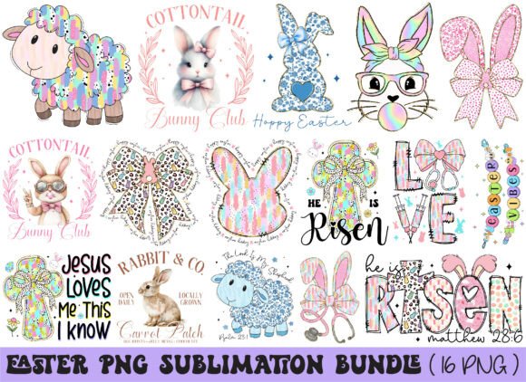 Download Easter PNG Sublimation Bundle - Sublimation Collection
