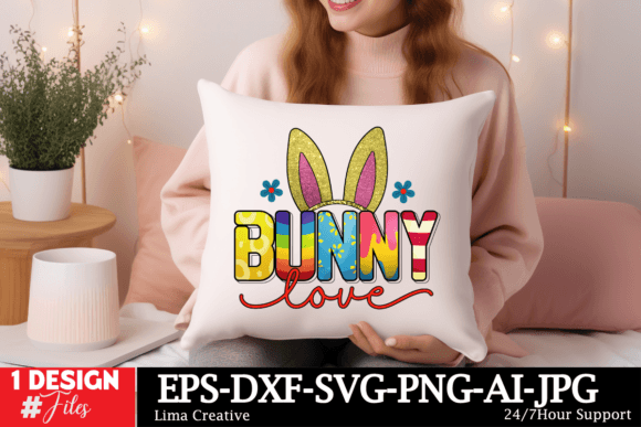 Download BUnny Love Easter Sublimation Designs - Sublimation Collection
