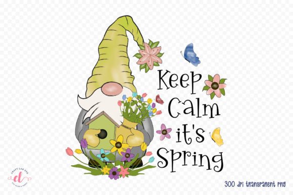 Download Spring Gnome PNG Sublimation Design - Sublimation Collection