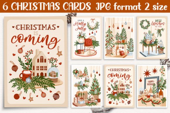 Download Christmas Cards Print Templates - Templates Collection