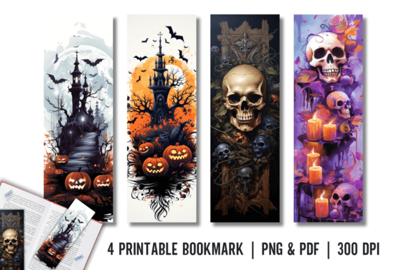 Download Halloween Bookmark Printable Sublimation - Sublimation Collection