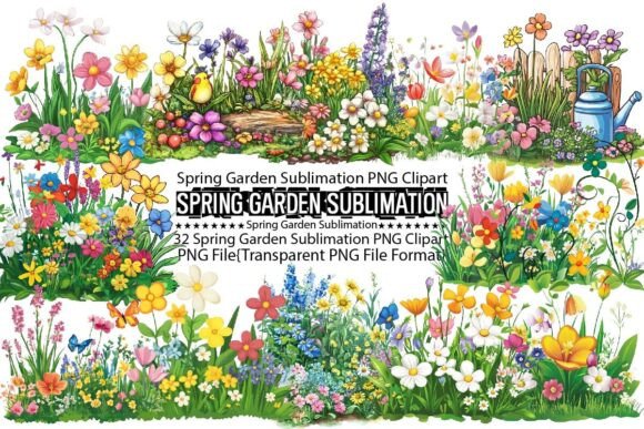 Download Spring Garden Sublimation Bundle - Sublimation Collection