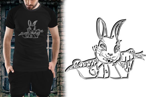 Download Best Easter Bunny Vector Print Templates - Templates Collection