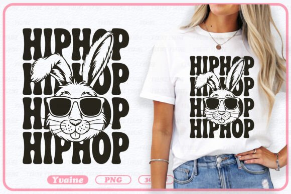 Download Hip Hop Easter Bunny PNG Sublimation - Sublimation Collection