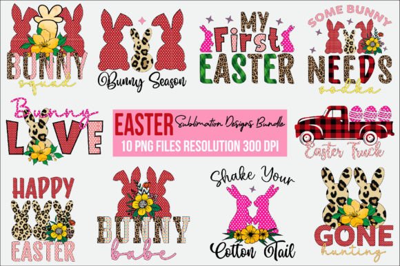 Download Easter Sublimation Designs Bundle - Sublimation Collection