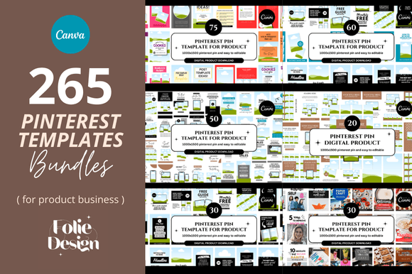 Download 265 Pinterest Templates Bundle - Templates Collection