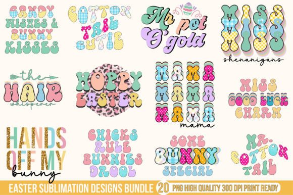Download Easter Sublimation Designs Bundle - Sublimation Collection