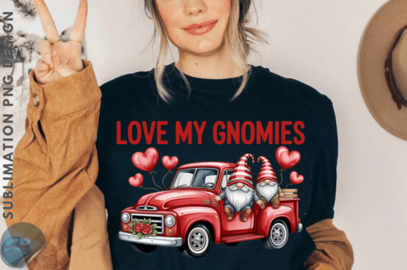 Download Love My Gnomies Sublimation PNG Design - Sublimation Collection